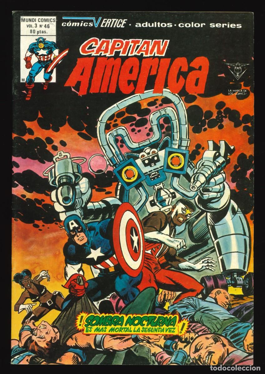 C&oacute;mics: CAPIT&Aacute;N AM&Eacute;RICA (V.3) - EDICIONES V&Eacute;RTICE / N&Uacute;MERO 46 - Foto 1