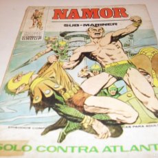 Cómics: NAMOR 28:SOLO CONTRA ATLANTIS.(DE 33),VERTICE,1970.TEBEO DIFICIL. Lote 380703889