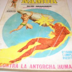Cómics: NAMOR 21:SOLO CONTRA LA ANTORCHA HUMANA.(DE 33),VERTICE,1970.TEBEO DIFICIL. Lote 380704279