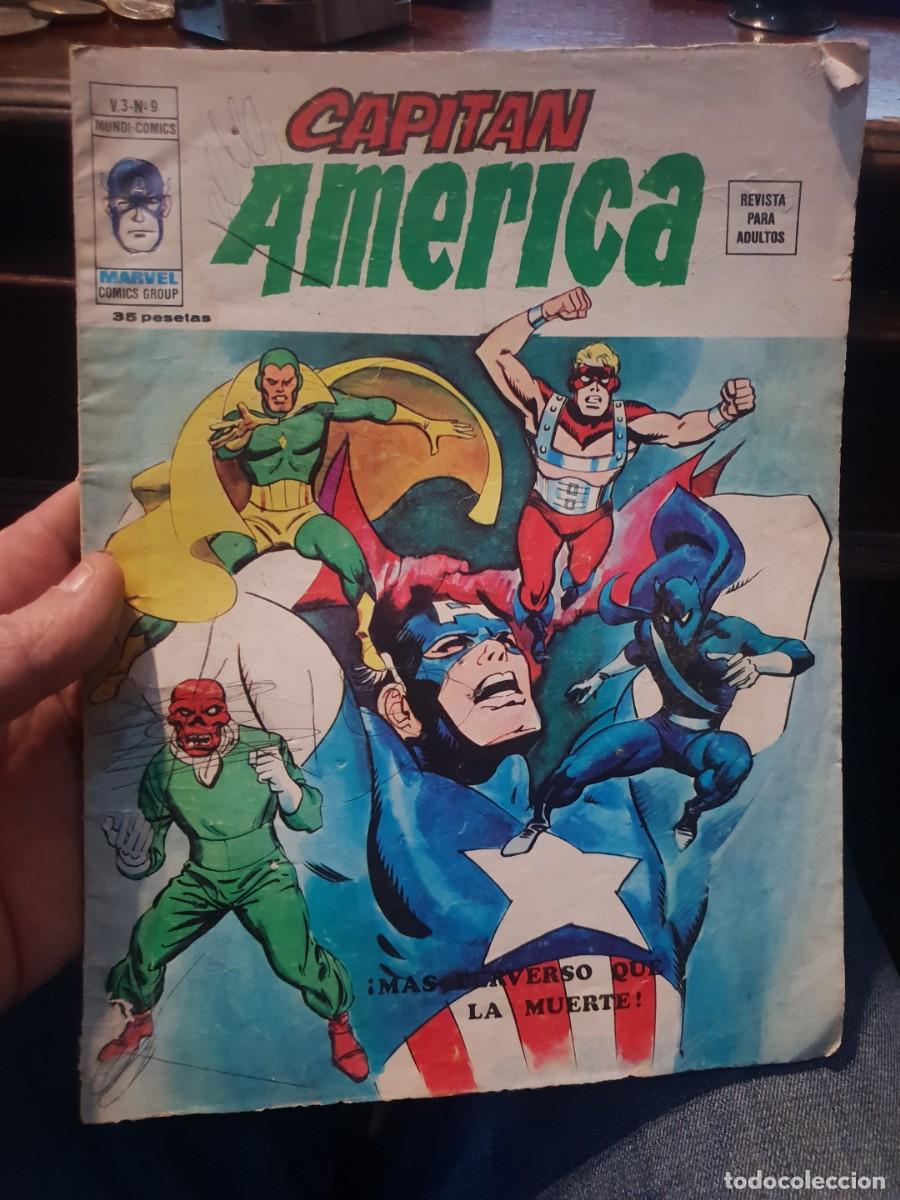 C&oacute;mics: Capit&aacute;n america. Mundi comics. N&uacute;mero v.3- 9 - Foto 1