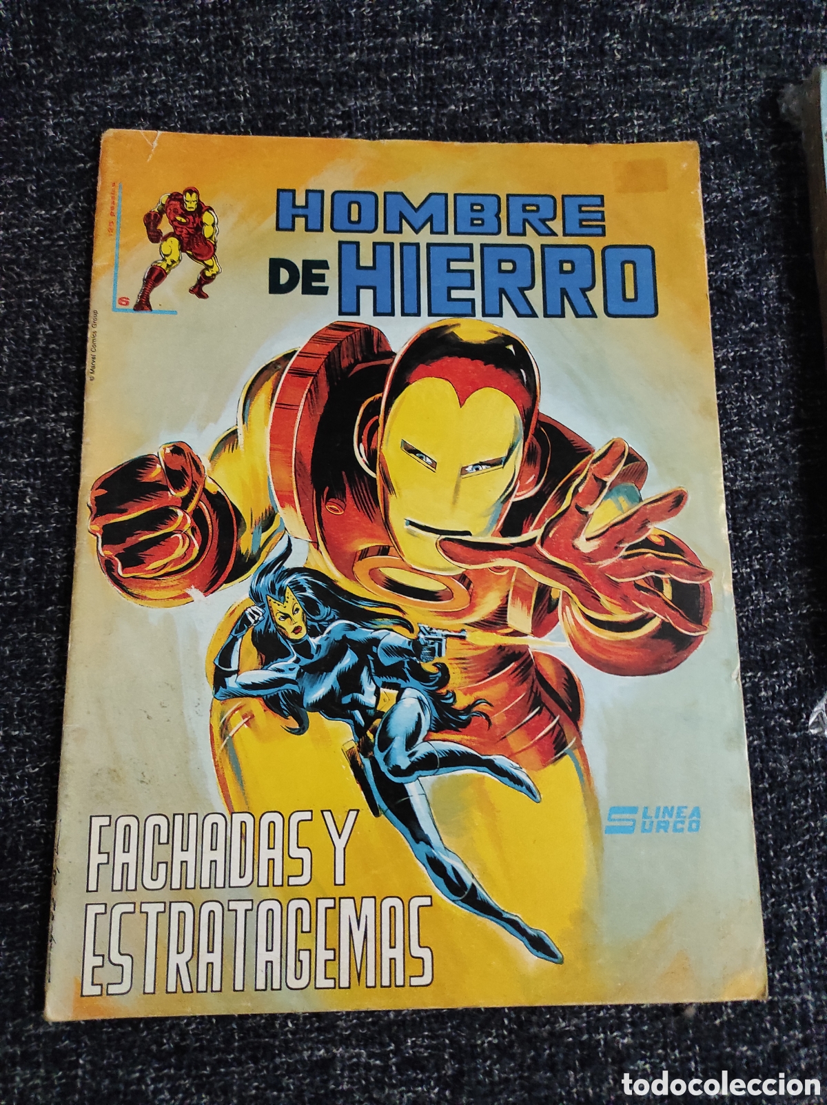 C&oacute;mics: EL HOMBRE DE HIERRO N&ordm; 6 ED. VERTICE - SURCO - Foto 1