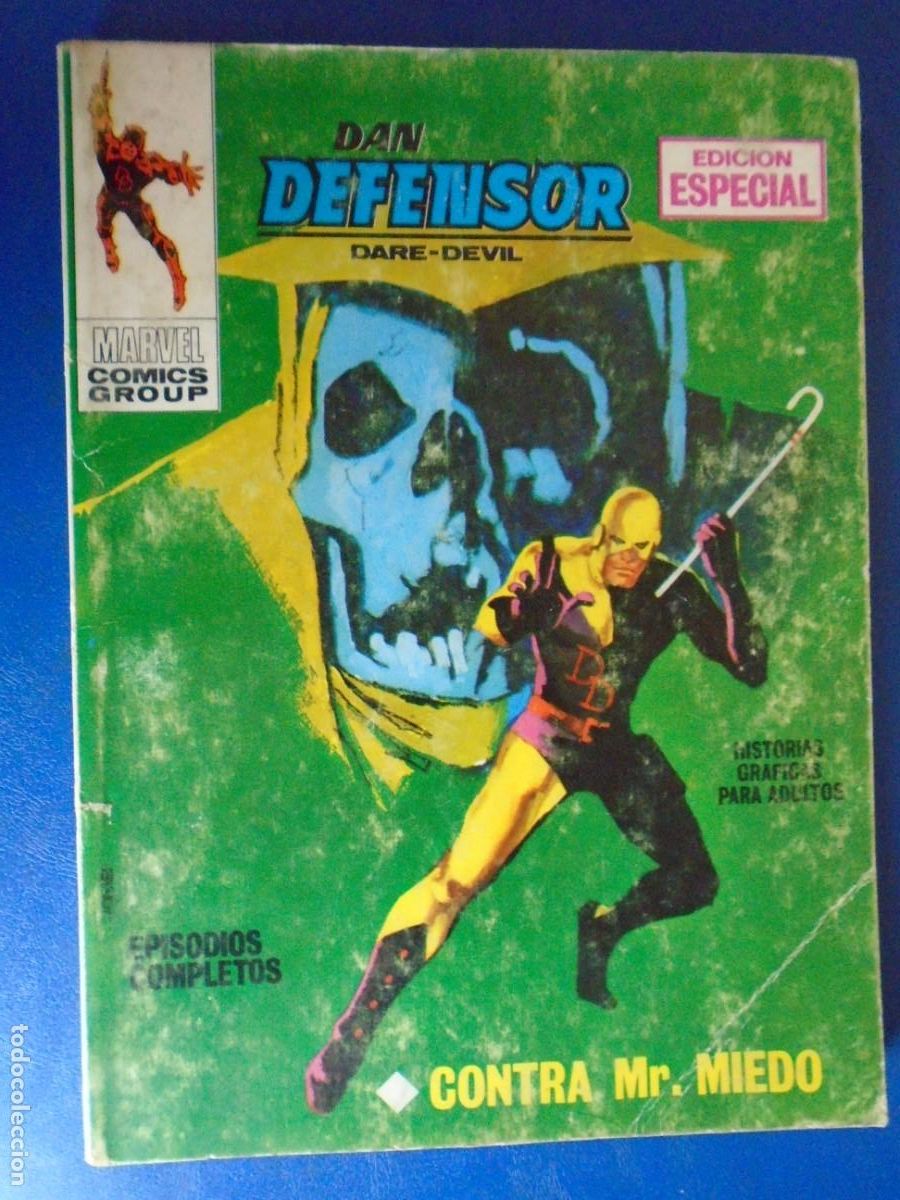 C&oacute;mics: (COM-221205)VERTICE DAN DEFENSOR - CONTRA MR.MIEDO N&ordm;3 - Foto 1
