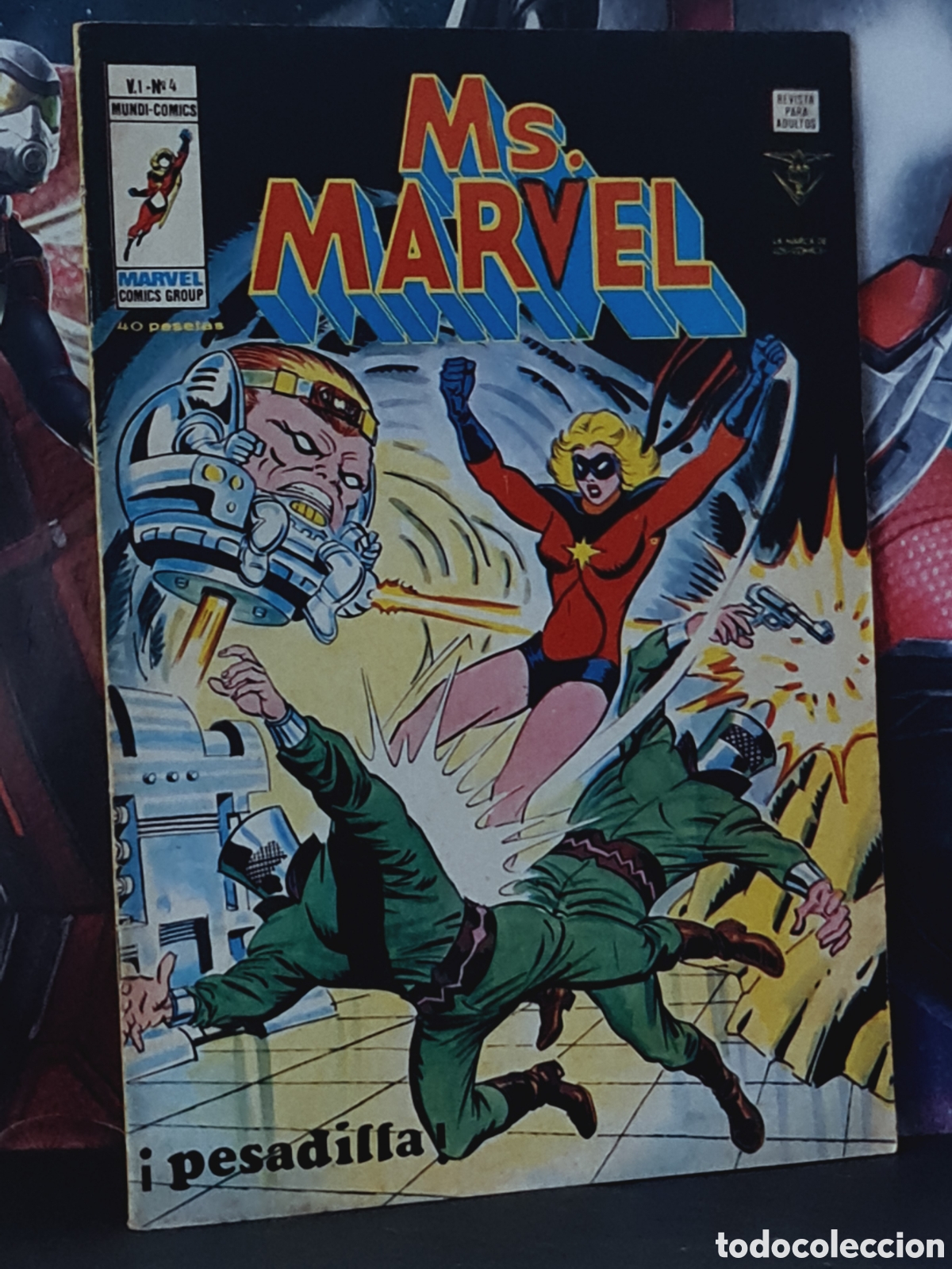 C&oacute;mics: MUY BUEN ESTADO MS MARVEL 4 PESADILLA GRAPA EDICIONES VERTICE - Foto 1