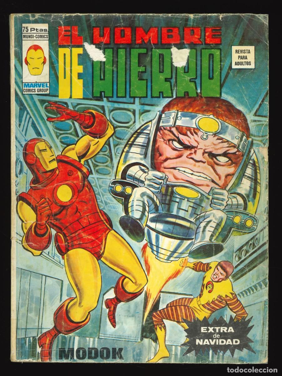 C&oacute;mics: EL HOMBRE DE HIERRO (V.2) - EDICIONES V&Eacute;RTICE / EXTRA DE NAVIDAD - Foto 1
