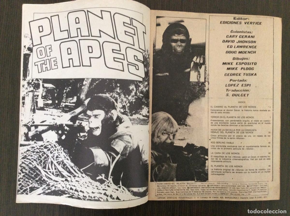 C&oacute;mics: EL PLANETA DE LOS SIMIOS Vol 1 y 2 COLECCI&Oacute;N COMPLETA - Foto 3