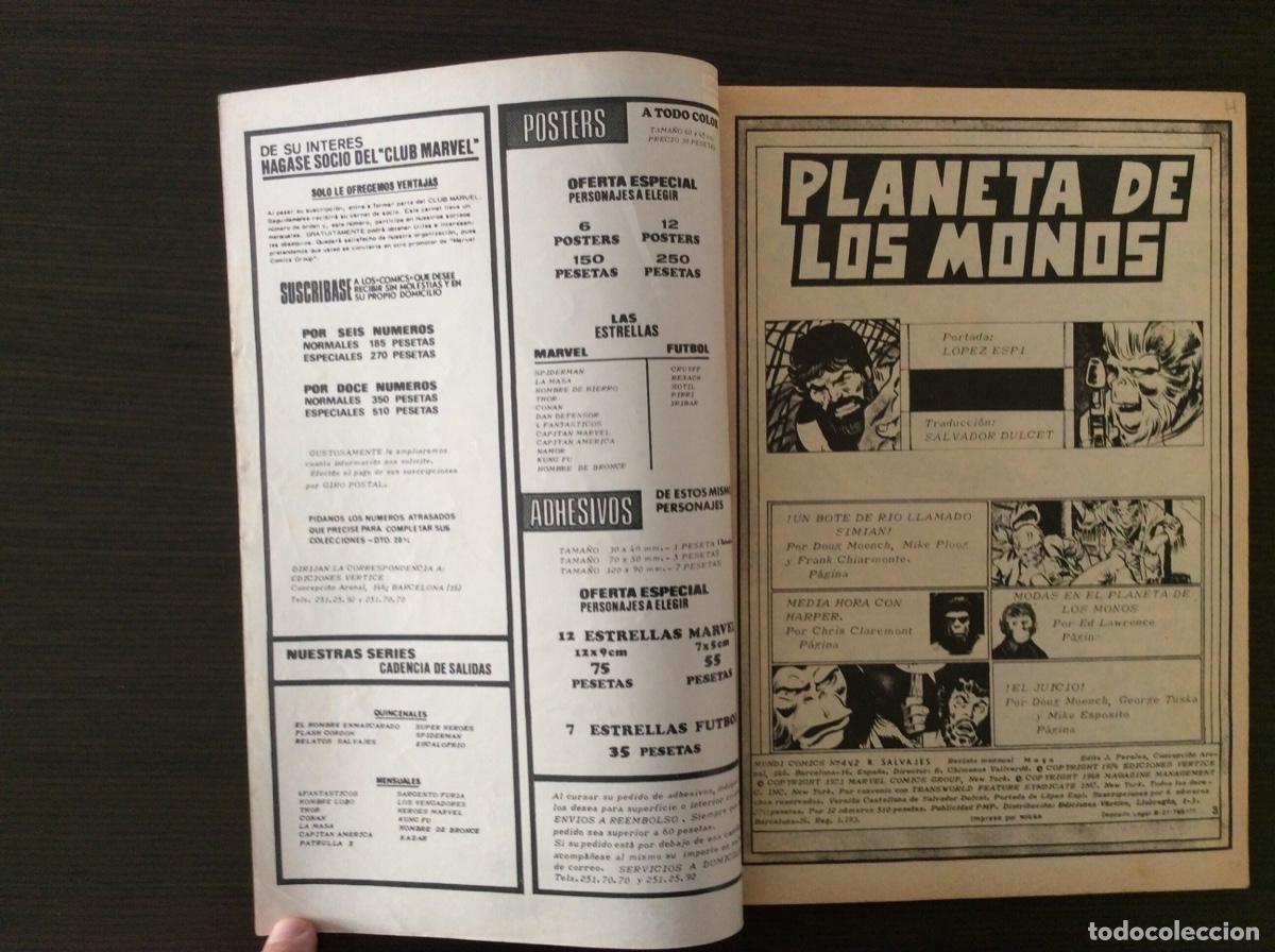 C&oacute;mics: EL PLANETA DE LOS SIMIOS VOL 2 N&Uacute;MERO 4 - Foto 2