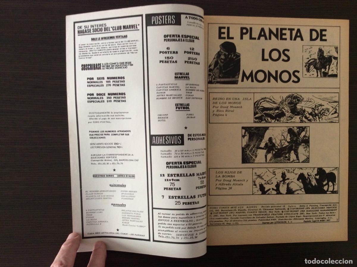 C&oacute;mics: EL PLANETA DE LOS SIMIOS VOL 2 N&Uacute;MERO 10 - Foto 2