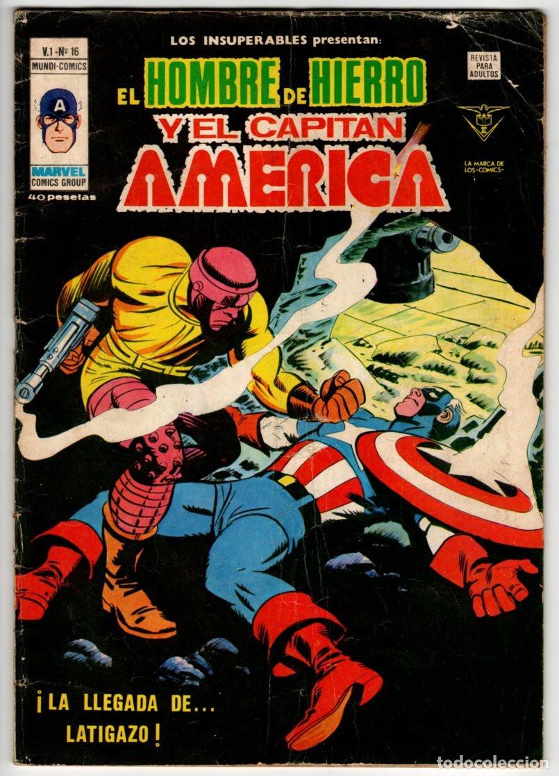 C&oacute;mics: INSUPERABLES n&ordm; 1 y 16 (Vertice V.1 1977/79) 2 comics. - Foto 6