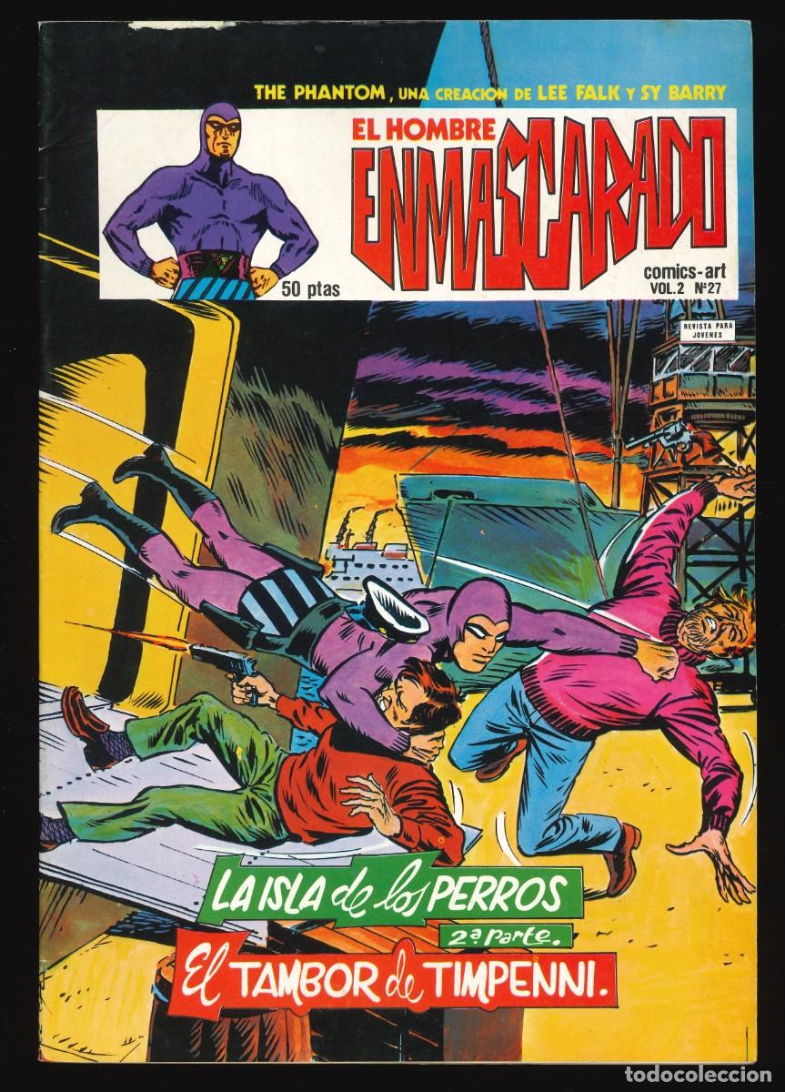 C&oacute;mics: EL HOMBRE ENMASCARADO (V.2) - EDICIONES V&Eacute;RTICE / N&Uacute;MERO 27 - Foto 1