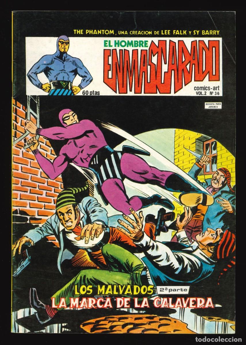 C&oacute;mics: EL HOMBRE ENMASCARADO (V.2) - EDICIONES V&Eacute;RTICE / N&Uacute;MERO 36 - Foto 1