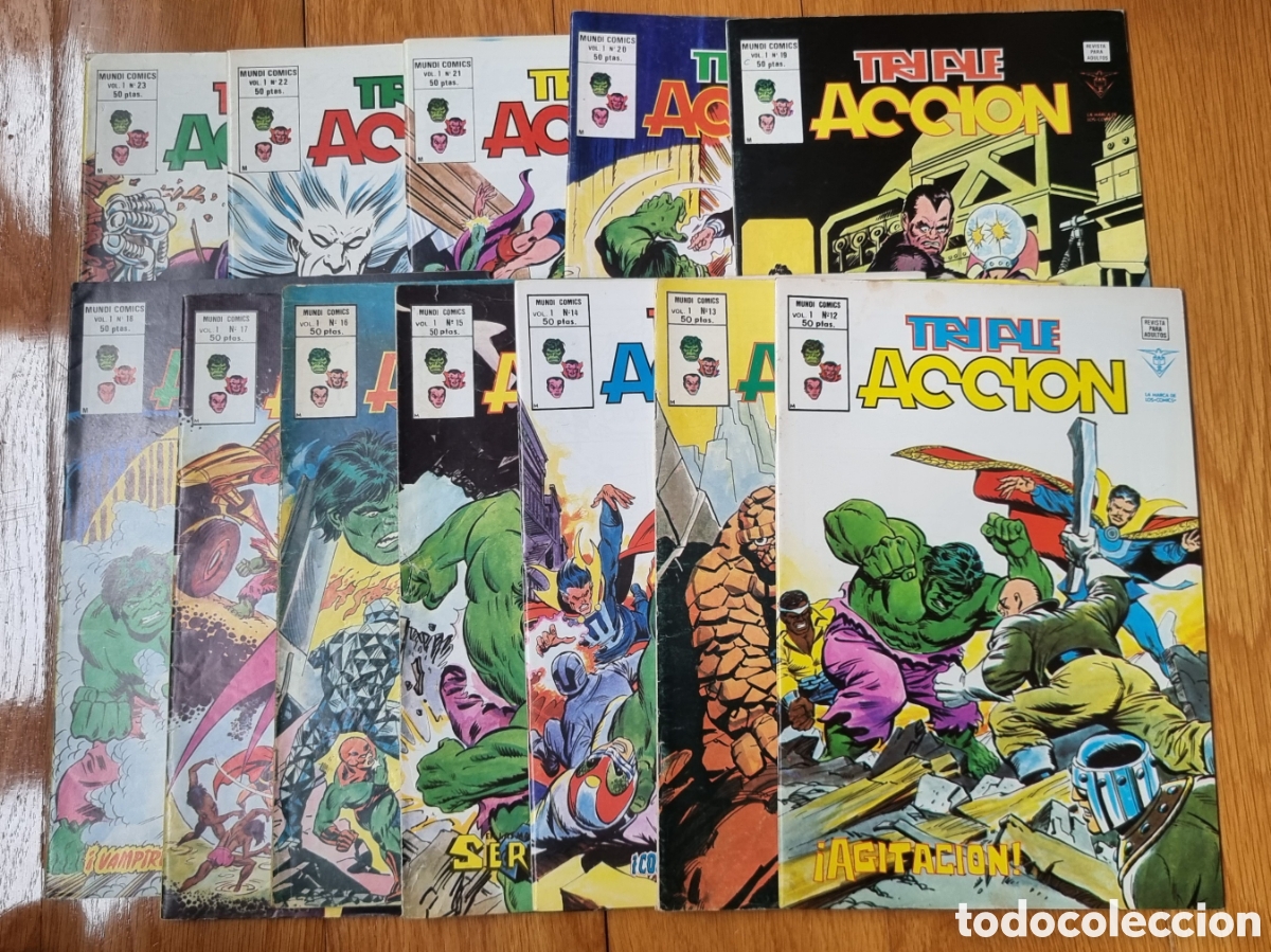 C&oacute;mics: Triple Accion 12 al 23 - Foto 1