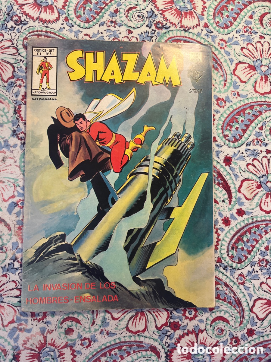 C&oacute;mics: SHAZAM, NUMERO 5, COMICS ART, (EDICIONES VERTICE) - Foto 1