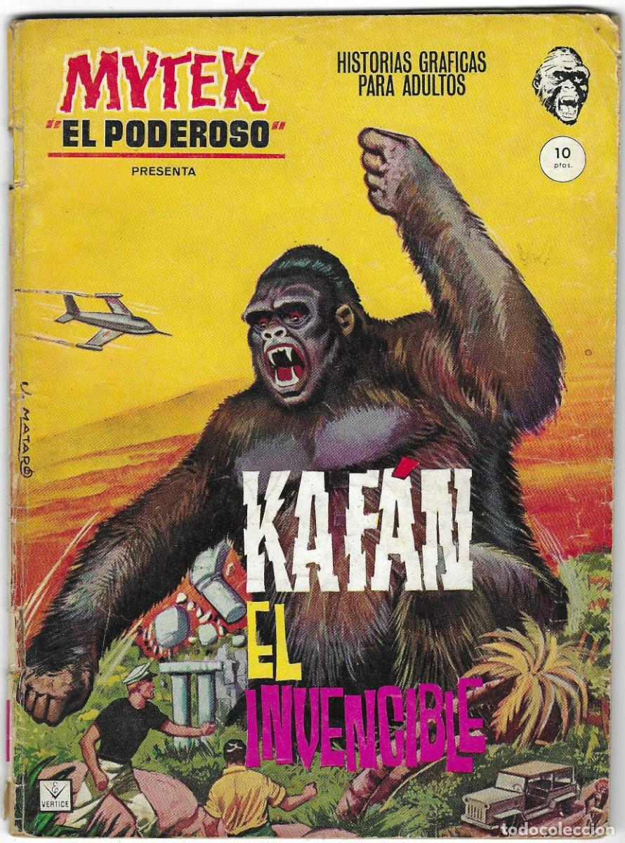 C&oacute;mics: VERTICE -- MYTEK EL PODEROSO -- N&ordm; 6 KAF&Aacute;N EL INVENCIBLE - Foto 1