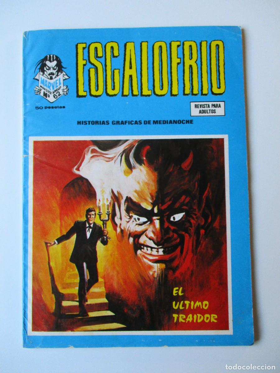 C&oacute;mics: ESCALOFRIO (1973, VERTICE) 62 &middot; X-1977 &middot; EL &Uacute;LTIMO TRAIDOR - Foto 1