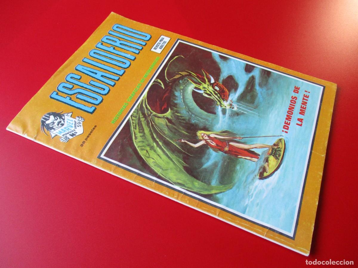C&oacute;mics: ESCALOFRIO (1973, VERTICE) 59 &middot; 1977 &middot; &iexcl;DEMONIOS DE LA MENTE! - Foto 2