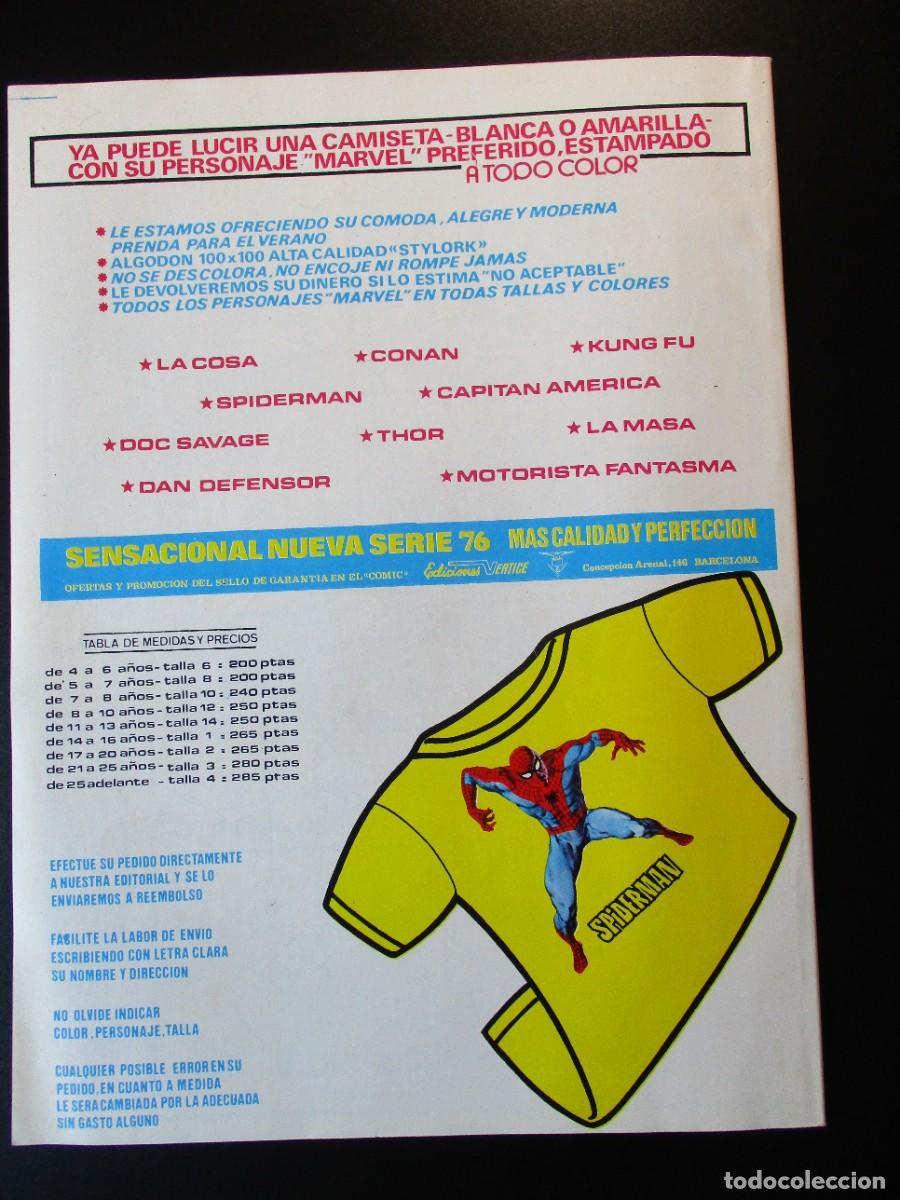 C&oacute;mics: ESCALOFRIO (1973, VERTICE) 53 &middot; X-1976 &middot; RITO DE MUERTE - Foto 3