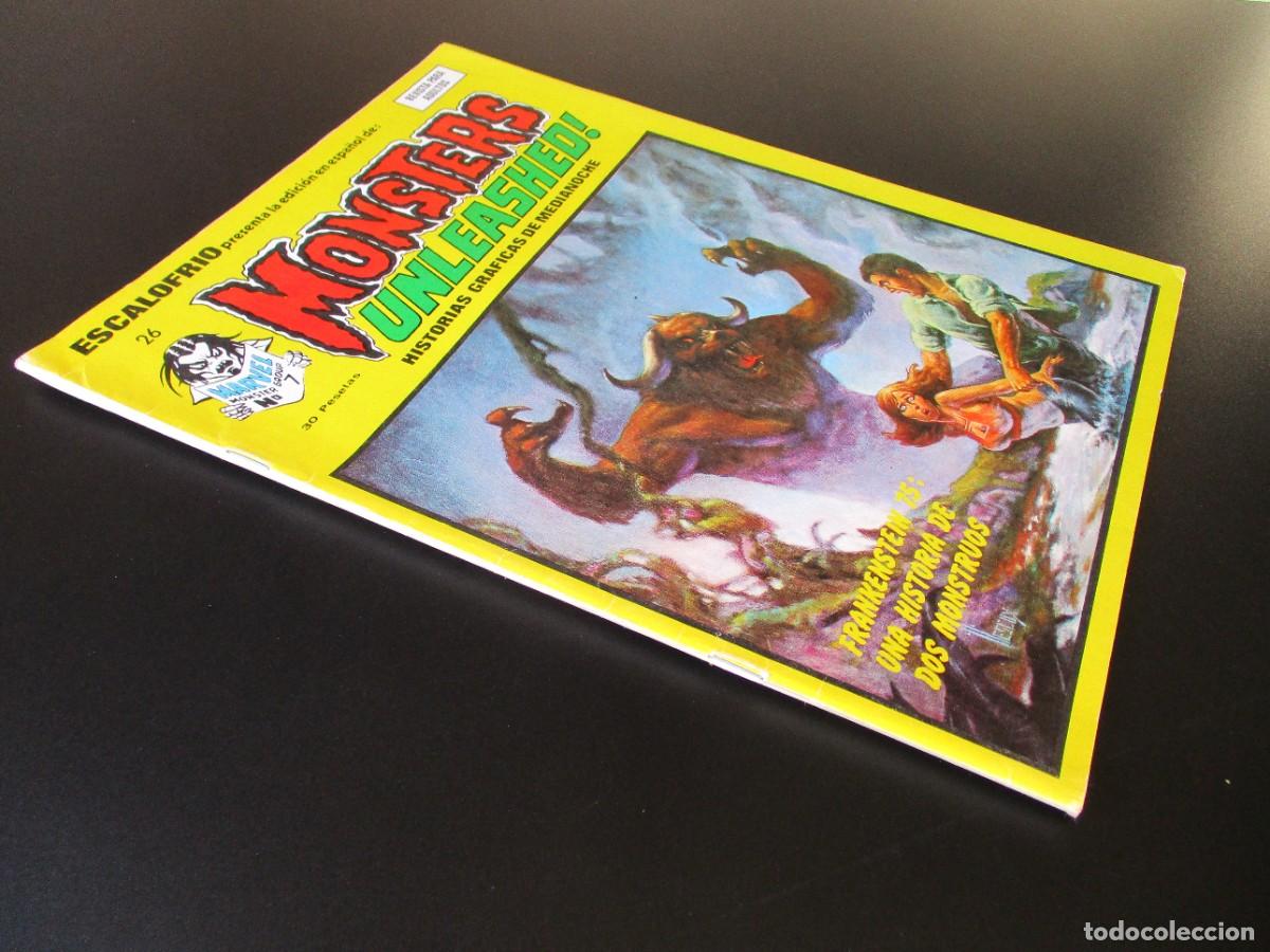 C&oacute;mics: ESCALOFRIO (1973, VERTICE) 26 &middot; 15-II-1975 &middot; MONSTERS UNLEASHED 7 - Foto 2