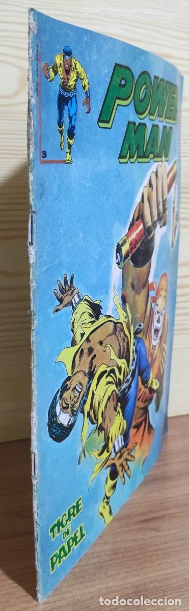 C&oacute;mics: POWERMAN N&ordm;3 TIGRE DE PAPEL - SURCO VERTICE. - Foto 3