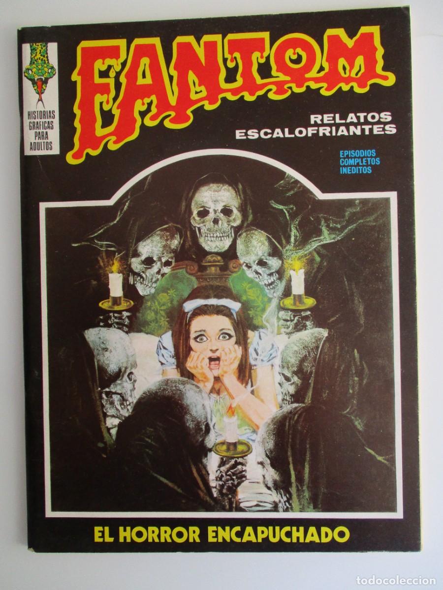 C&oacute;mics: FANTOM (1972, VERTICE) 9 &middot; 1973 &middot; EL HORROR ENCAPUCHADO- &iexcl;&iexcl;&iexcl;EXCELENTE !!! - Foto 1