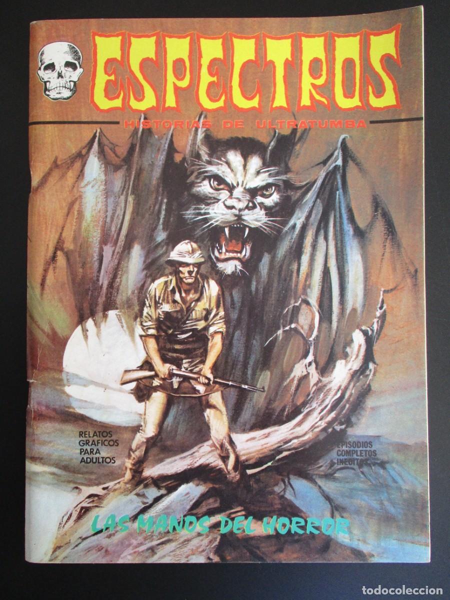 C&oacute;mics: ESPECTROS / ESPECTRO (1972, VERTICE) 8 &middot; 1973 &middot; LAS MANOS DEL HORROR - Foto 1