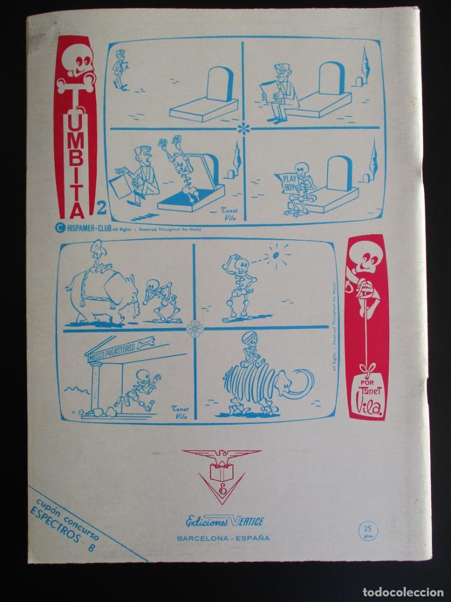 C&oacute;mics: ESPECTROS / ESPECTRO (1972, VERTICE) 8 &middot; 1973 &middot; LAS MANOS DEL HORROR - Foto 3