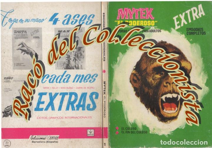 C&oacute;mics: MYTEK EL PODEROSO ( TACO COMPLETA DEL 1 AL 14 ) , EDITORIAL V&Eacute;RTICE , 1966 - Foto 2
