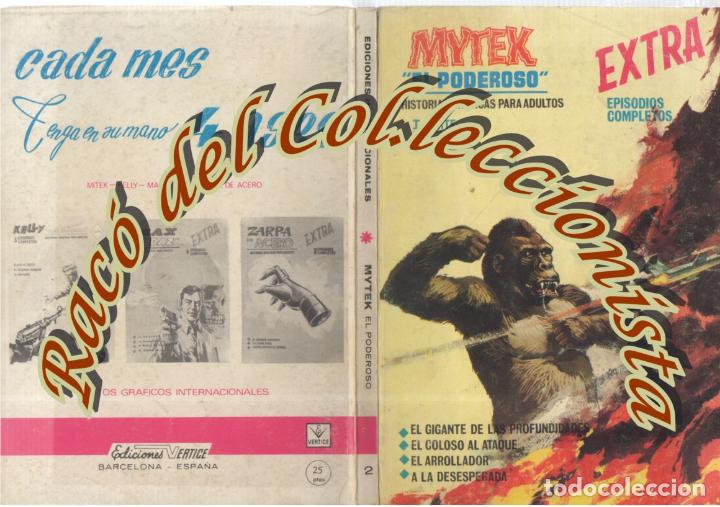 C&oacute;mics: MYTEK EL PODEROSO ( TACO COMPLETA DEL 1 AL 14 ) , EDITORIAL V&Eacute;RTICE , 1966 - Foto 3