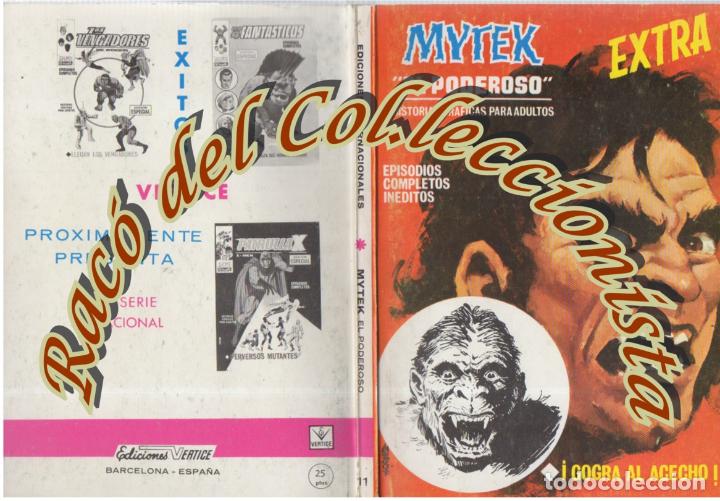 C&oacute;mics: MYTEK EL PODEROSO ( TACO COMPLETA DEL 1 AL 14 ) , EDITORIAL V&Eacute;RTICE , 1966 - Foto 12