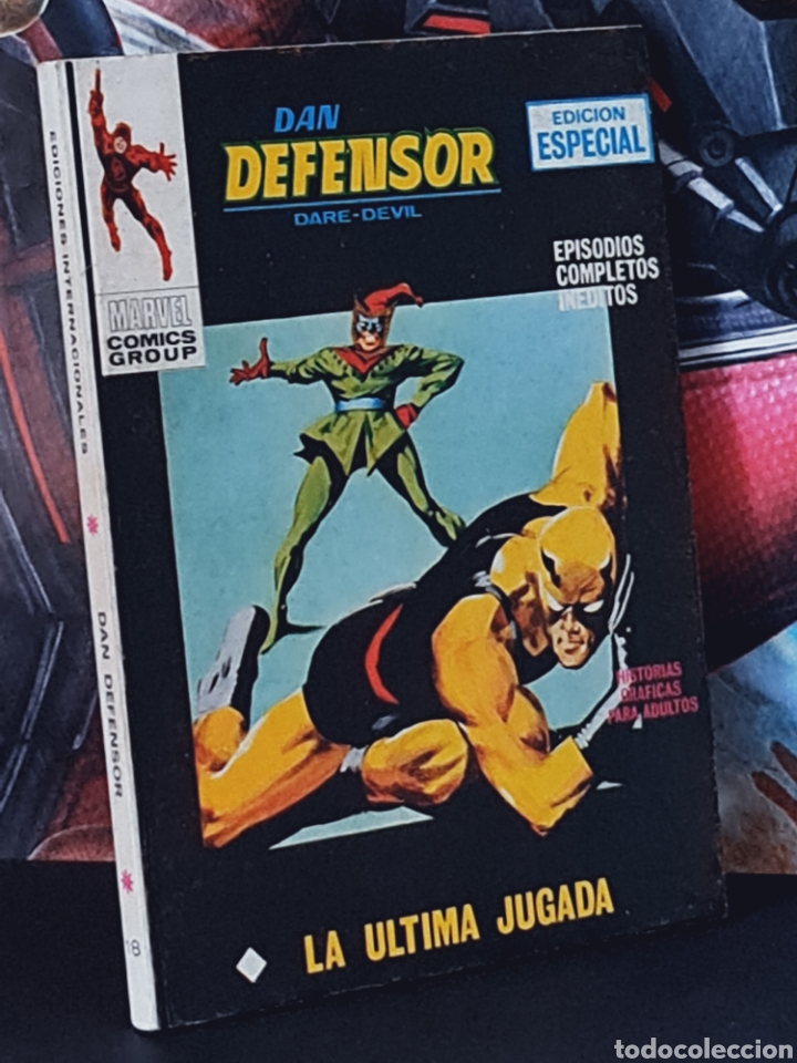 C&oacute;mics: MUY BUEN ESTADO DAN DEFENSOR 18 LA ULTIMA JUGADA TACO EDICIONES VERTICE - Foto 1