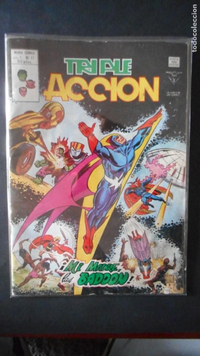 C&oacute;mics: TRIPLE ACCION VOL-1 N&ordm; 17 / C-1 - Foto 1