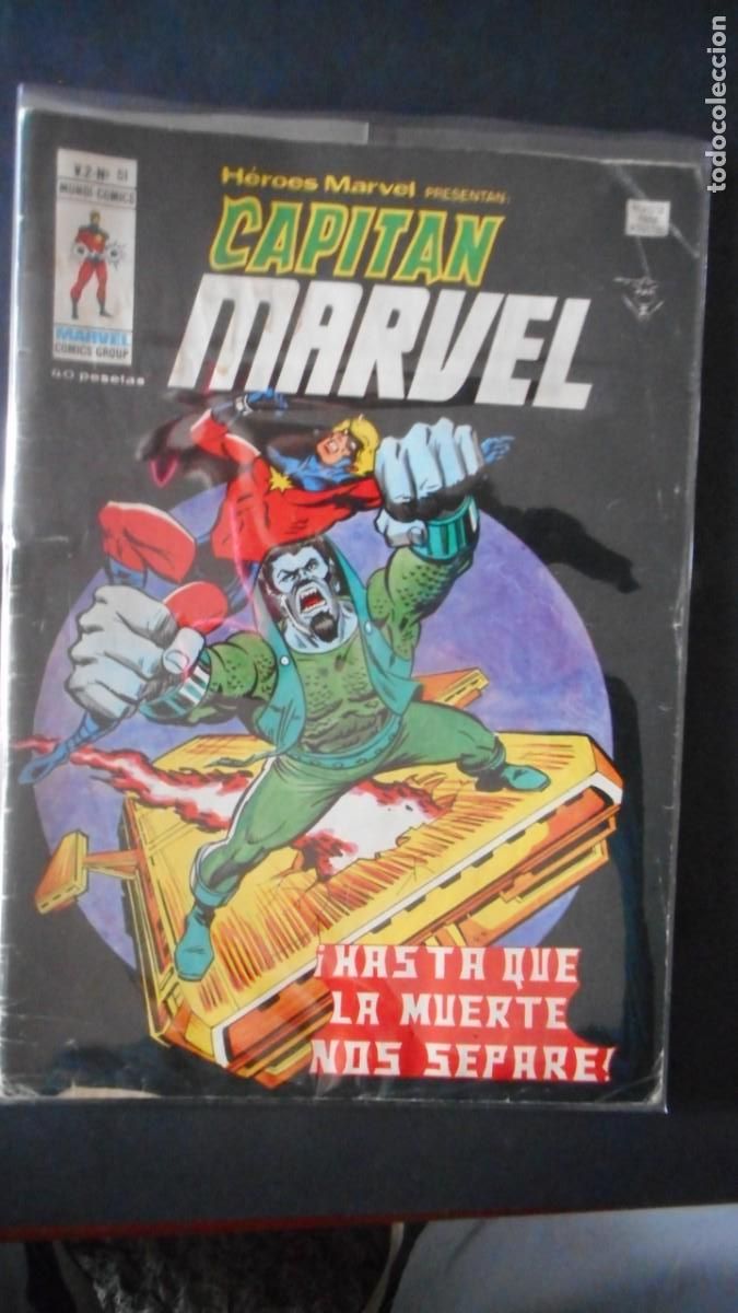 C&oacute;mics: CAPITAN MARVEL V-2, N&ordm; 51 / C-1 - Foto 1
