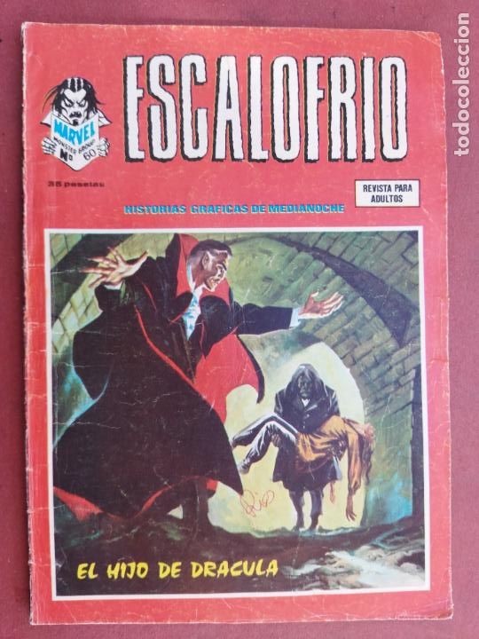 C&oacute;mics: ESCALOFR&Iacute;O N&ordm; 60 EL HIJO DE DR&Aacute;CULA - Foto 1