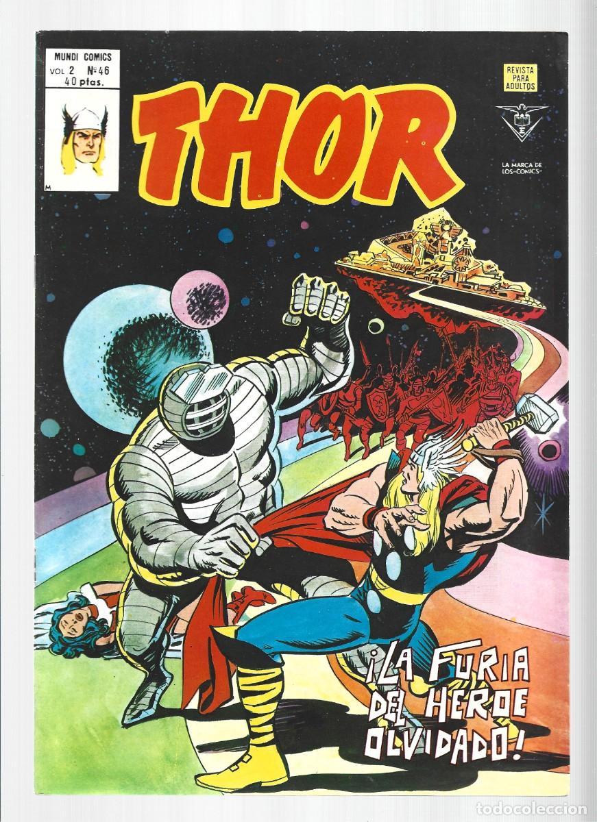 C&oacute;mics: Thor vol. 2 n&ordm; 46: la furia del h&eacute;roe olvidado, 1979, Vertice, impecable - Foto 1
