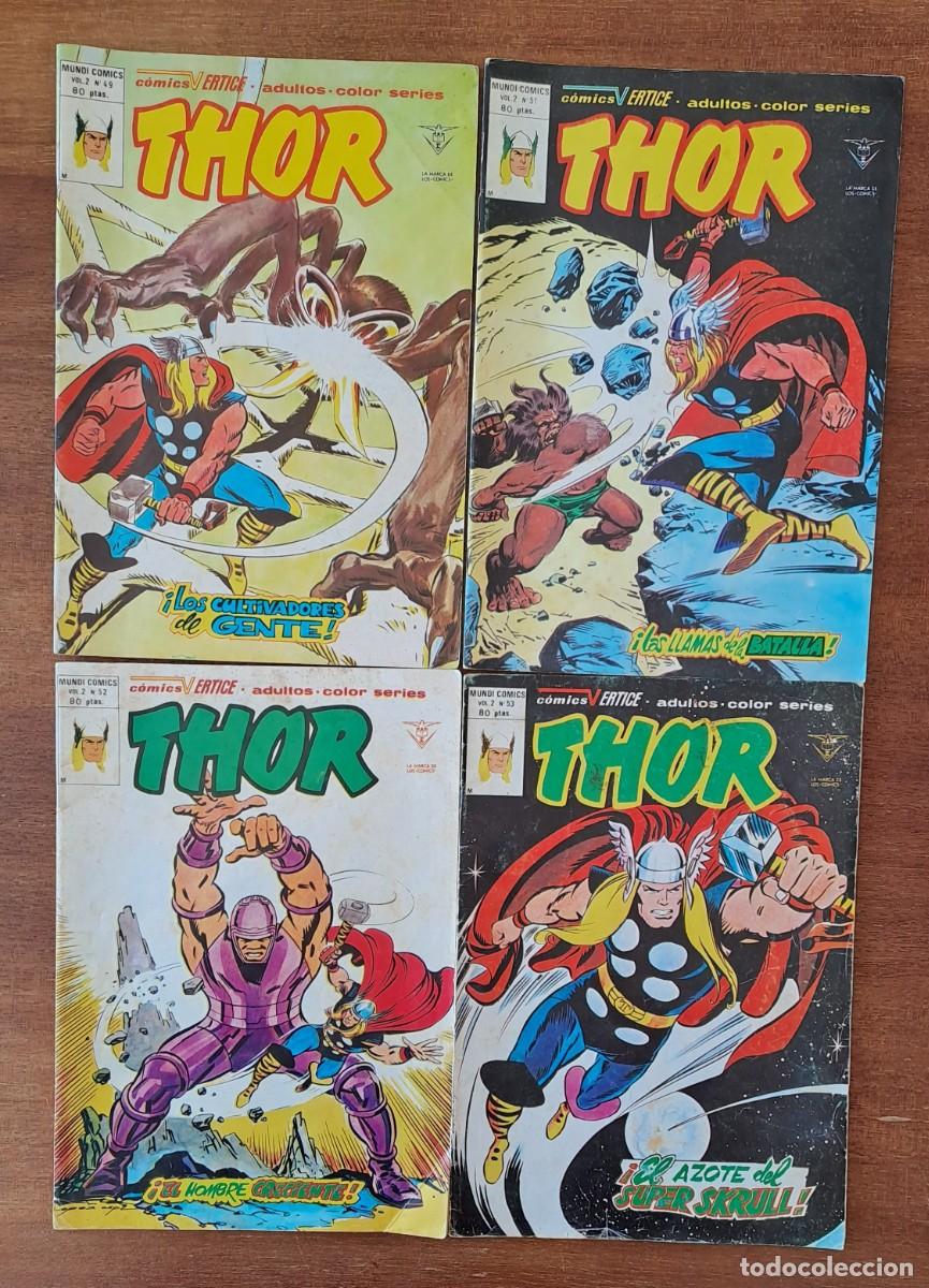 C&oacute;mics: THOR VERTICE VOL 2 N&ordm;49, 51, 52 Y 53 - Foto 1