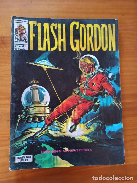 C&oacute;mics: FLASH GORDON V. 1 N&ordm; 7 - COMICS-ART - VERTICE (L) - Foto 1