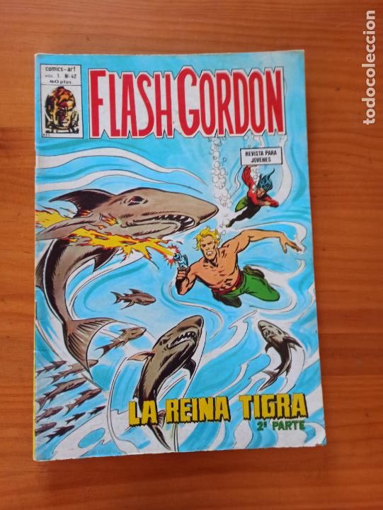 C&oacute;mics: FLASH GORDON VOL. 1 N&ordm; 42 - COMICS-ART - VERTICE (L) - Foto 1