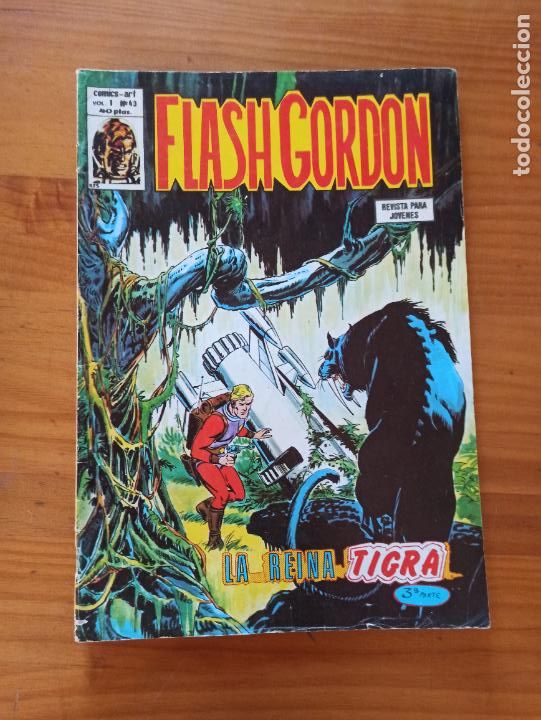 C&oacute;mics: FLASH GORDON VOL. 1 N&ordm; 43 - COMICS-ART - VERTICE (L) - Foto 1