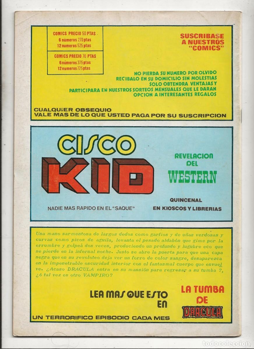 C&oacute;mics: LA COSA Y THUNDRA - VOL. 1 - N&ordm; 121 - V&Eacute;RTICE 1979 - Foto 3