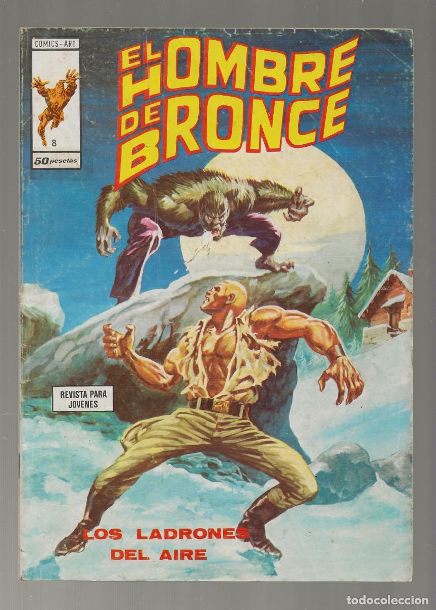 C&oacute;mics: EL HOMBRE DE BRONCE N&ordm; 8 - LOS LADRONES DEL AIRE - VERTICE 1976 - Foto 1