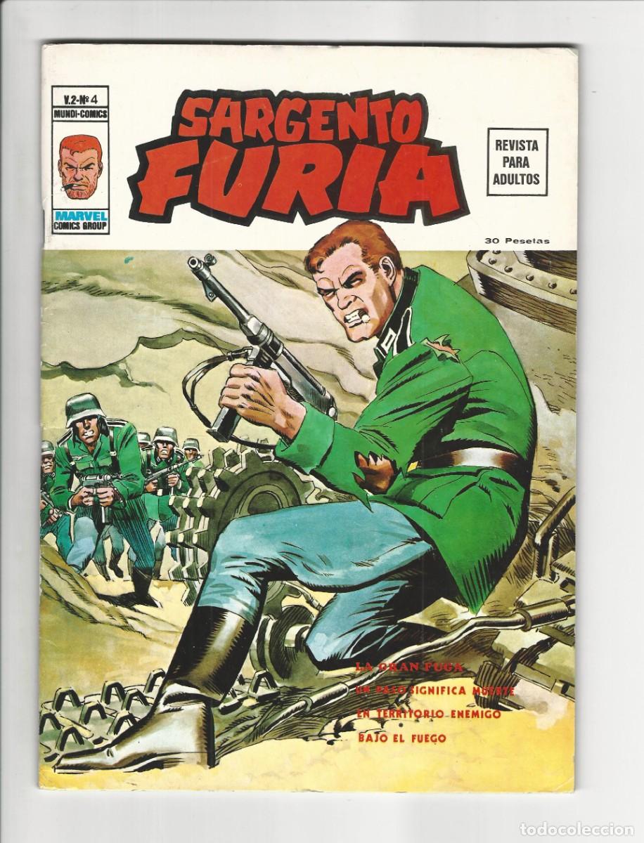 C&oacute;mics: V&eacute;rtice. Volumen 2. Sargento Furia. 4 - Foto 1