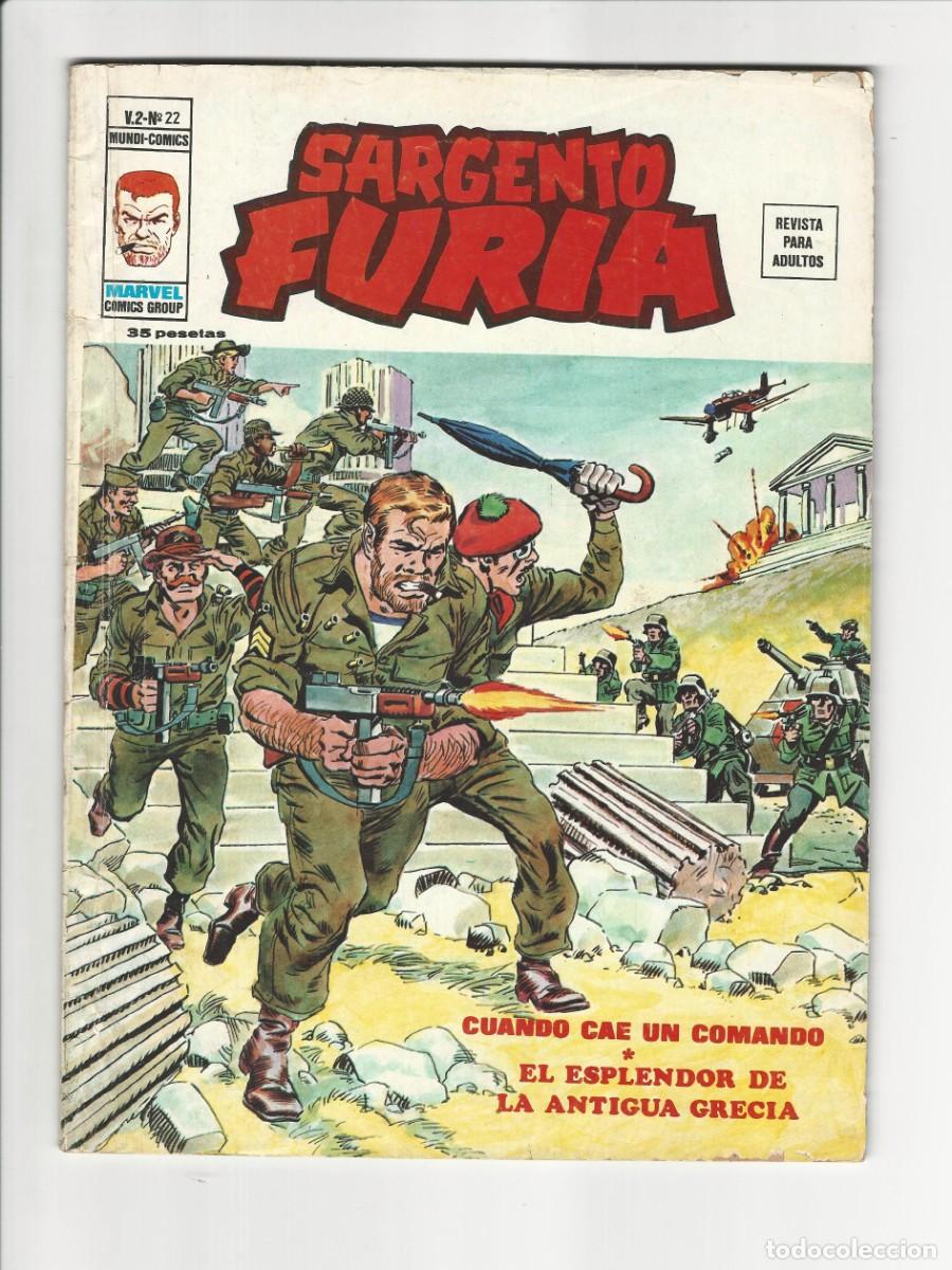 C&oacute;mics: V&eacute;rtice. Volumen 2. Sargento Furia. 22. - Foto 1