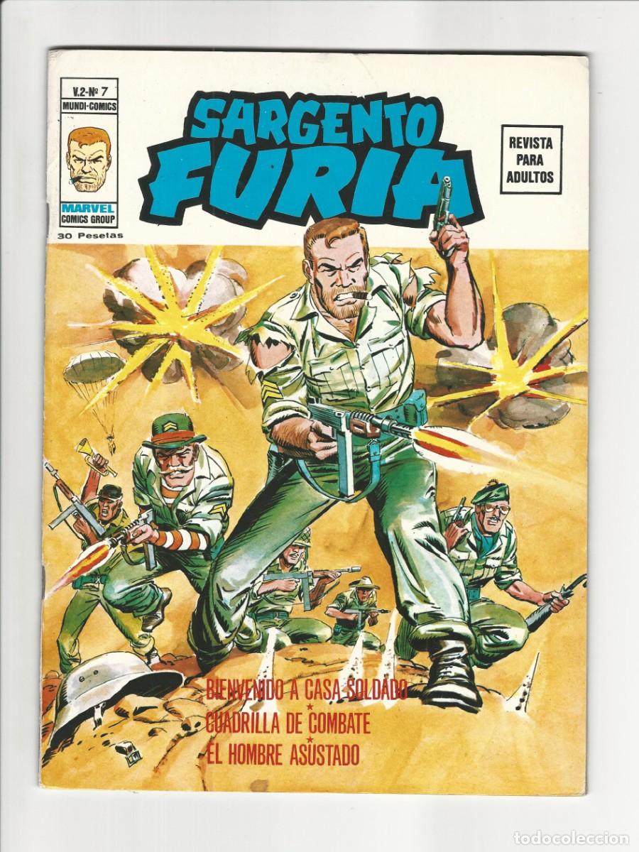 C&oacute;mics: V&eacute;rtice. Volumen 2. Sargento Furia. 7 - Foto 1