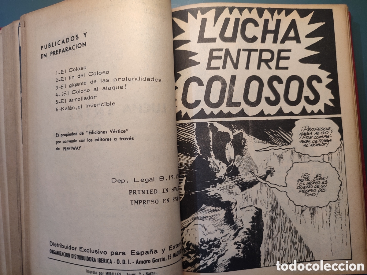 C&oacute;mics: Tomo de 14 Historietas Mytek el Poderoso a&ntilde;o 1965 - Foto 2