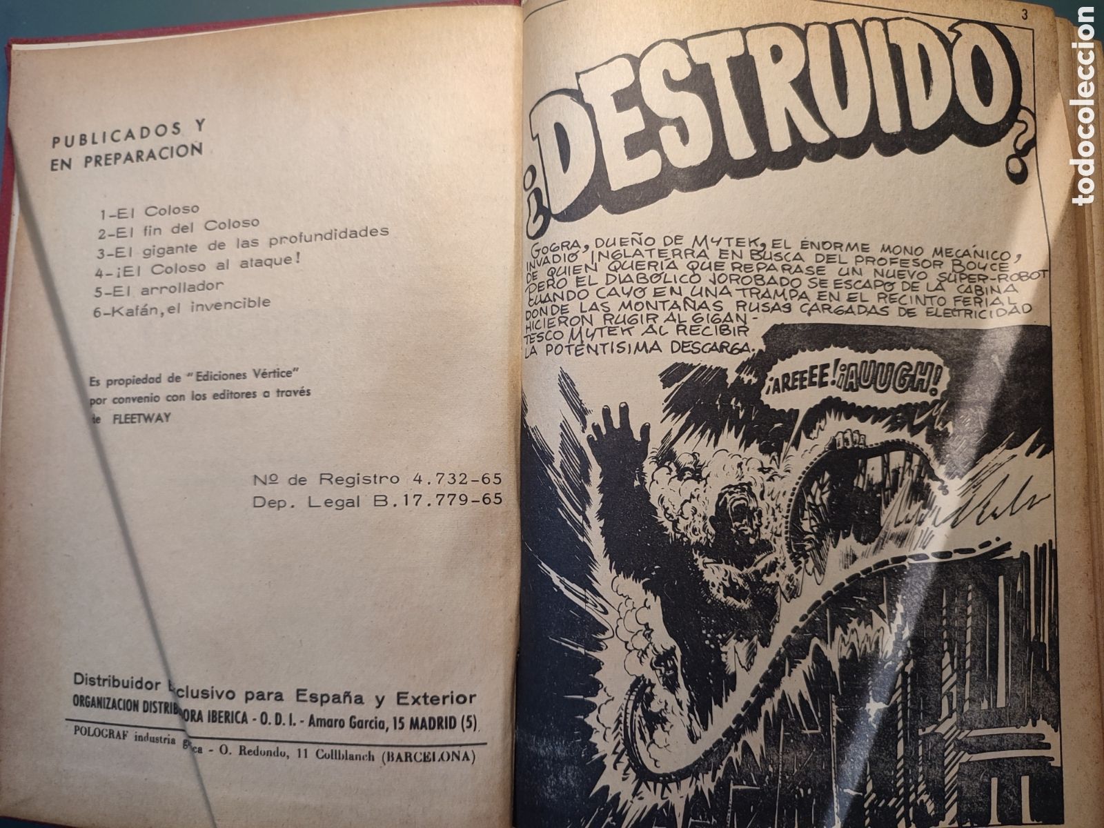 C&oacute;mics: Tomo de 14 Historietas Mytek el Poderoso a&ntilde;o 1965 - Foto 5