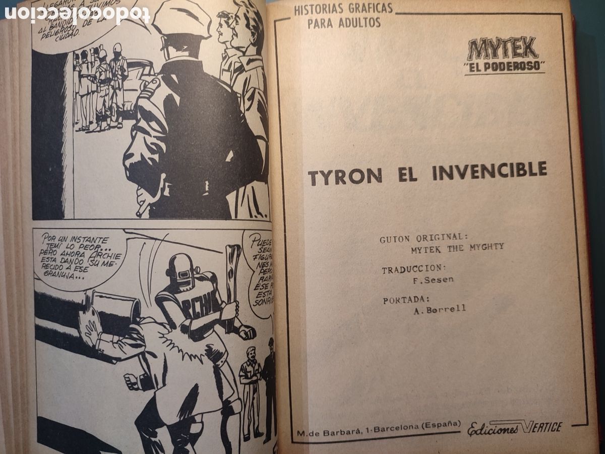 C&oacute;mics: Tomo de 14 Historietas Mytek el Poderoso a&ntilde;o 1965 - Foto 12