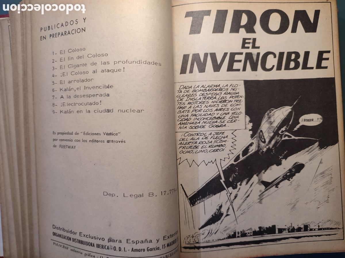 C&oacute;mics: Tomo de 14 Historietas Mytek el Poderoso a&ntilde;o 1965 - Foto 1