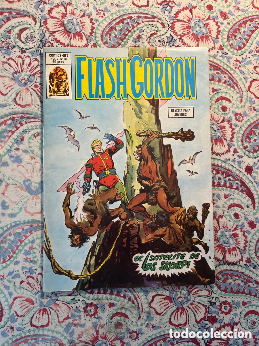 C&oacute;mics: FLASH GORDON, VOL 2, N&Uacute;MERO 10, (EDICIONES V&Eacute;RTICE) - Foto 1
