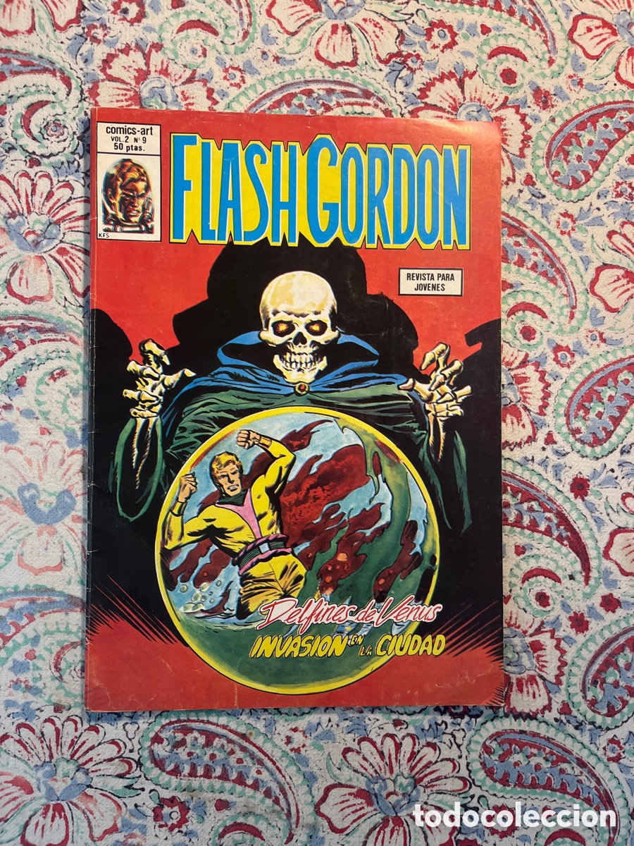 C&oacute;mics: FLASH GORDON, VOL 2, N&Uacute;MERO 9, (EDICIONES V&Eacute;RTICE) - Foto 1