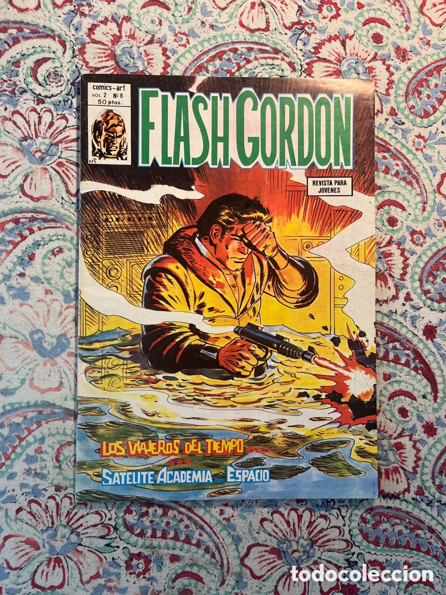 C&oacute;mics: FLASH GORDON, VOL 2, N&Uacute;MERO 8, (EDICIONES V&Eacute;RTICE) - Foto 1