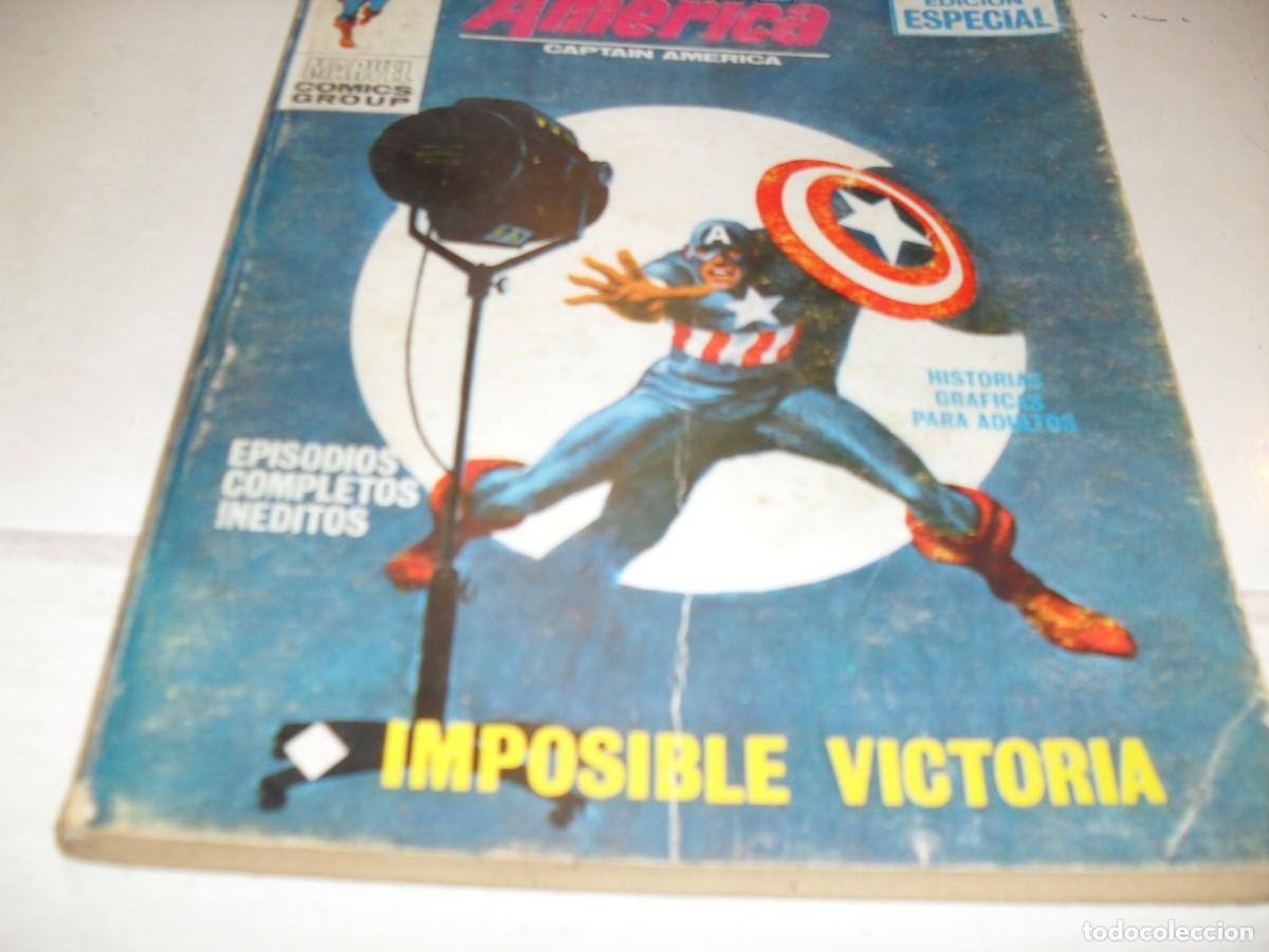 C&oacute;mics: CAPITAN AMERICA 13 IMPOSIBLE VICTORIA,(DE 36).VERTICE,1969.CON SKIP SOLO DE COMPLEMENTO. - Foto 1